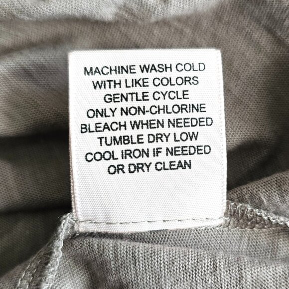 NWT!! Philosophy Cut & Sew Asymmetrical Sleeveless Midi Dress L Classic Taupe - Picture 9 of 9